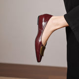 Lorea | Ballerines en Cuir Véritable