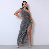 Lilia | Robe de Soirée Luxe à Une Épaule