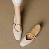 Zyra | Ballerines en Cuir Véritable