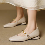 Zyra | Ballerines en Cuir Véritable