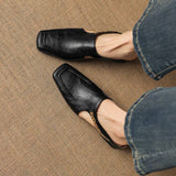 Vyla | Mules en Cuir Véritable