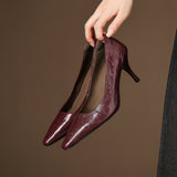 Zala | Talons en Cuir Véritable