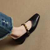 Zyra | Ballerines en Cuir Véritable