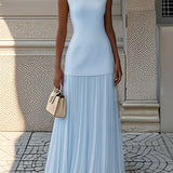 Rute | Robe Sans Manches Avec Plis Fluides
