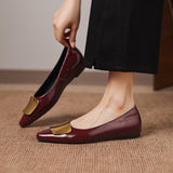 Lorea | Ballerines en Cuir Véritable