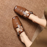 Veyra | Talons en cuir véritable
