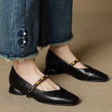 Zyra | Ballerines en Cuir Véritable
