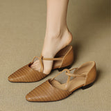 Dona | Talons en cuir véritable