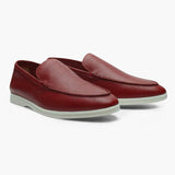 Logan | Mocassin en Cuir de Vachette Vintage Old Money pour Hommes