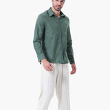 Kai | Chemise en Lin à Manches Longues Légère pour Hommes d'Été