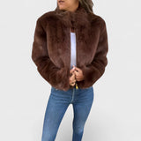 Dulce - Manteau en Fourrure Élégant