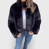 Dulce - Manteau en Fourrure Élégant
