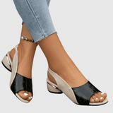 Sissy - Sandales en cuir confortables