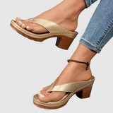 Nina - Sandale à talons confortables