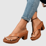 Nina - Sandale à talons confortables