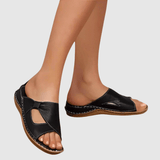 Gaelle - Sandales en cuir confortables