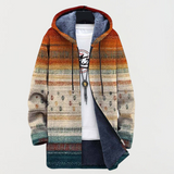 Rowan | Manteau Rayé d'Automne