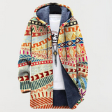 Charlie | Manteau Fusion à Motifs Ethniques