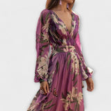 Cláudia - Robe maxi élégante de haute qualité