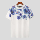 Damiano | Chemise Florale à Manches Courtes pour Hommes