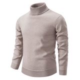 Wilbert™ Pull Col Roulé pour Hommes en Matériau Tricoté Doux