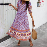 Angela - Robe Boho Élégante