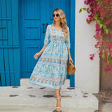 Clara - Robe Florale Élégante
