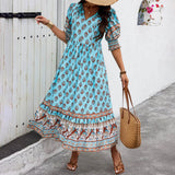 Angela - Robe Boho Élégante