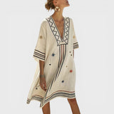 Claire - Robe de Plage Élégante et Polyvalente pour les Jours d'Été