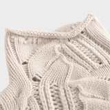 Alice - Pull en cachemire avec motif tressé
