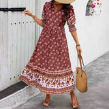 Angela - Robe Boho Élégante
