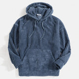 Koen™ Hoodie en Velours Côtelé pour Hommes