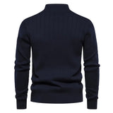 Pull à demi-zip – Pull zip-up tendance pour style et confort