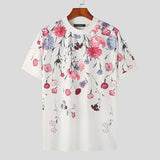 Damiano | Chemise Florale à Manches Courtes pour Hommes