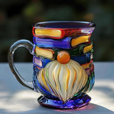 Mug Artisanal de Nain en 3D pour Amoureux des Livres