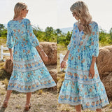 Clara - Robe Florale Élégante