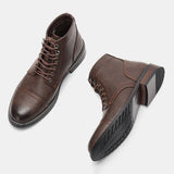 Felix™ Bottes en Cuir Classiques pour Hommes avec Semelle Antidérapante
