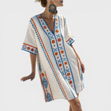 Camille - Robe de Plage Élégante pour Fêtes d'Été et Jours de Plage