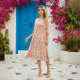 Clara - Robe Florale Élégante