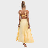 Camila - Robe maxi jaune