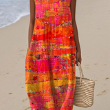 Lina - Robe Coucher de Soleil