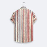 Chemise d'été à motif rayé