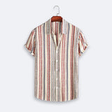 Chemise d'été à motif rayé