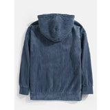 Koen™ Hoodie en Velours Côtelé pour Hommes