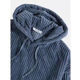 Koen™ Hoodie en Velours Côtelé pour Hommes