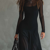 Tilda | Robe Maxi Noire Décontractée