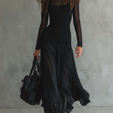 Tilda | Robe Maxi Noire Décontractée