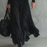 Tilda | Robe Maxi Noire Décontractée