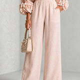 Lenna | Ensemble Top à Manches Florales & Pantalons Amples