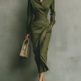 Caterina | Robe maxi élégante et cintrée